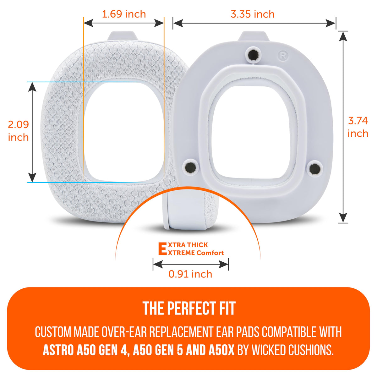 WC material label close-up highlighting durable hybrid cover