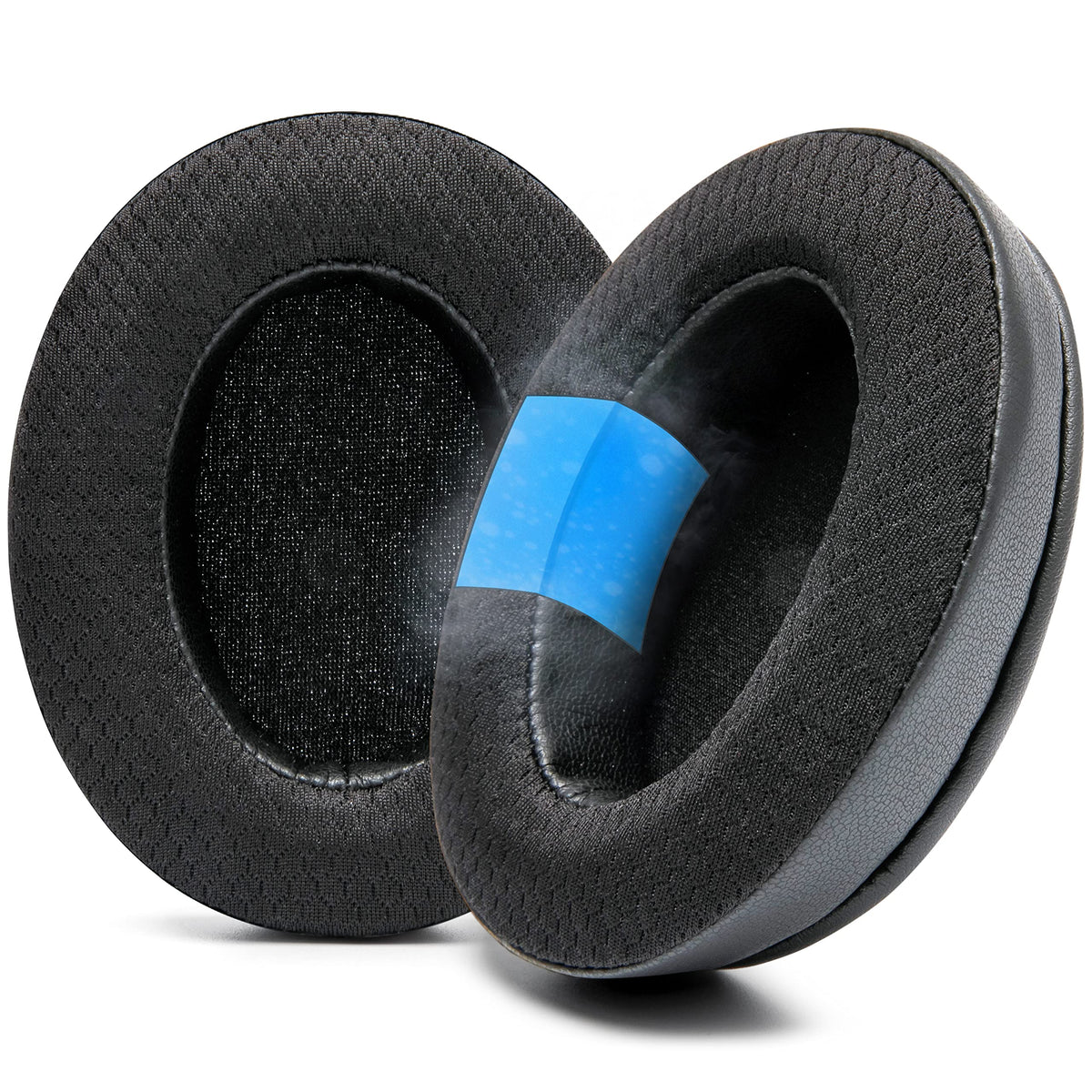 WC FreeZe front view showing black earpads and improved comfort