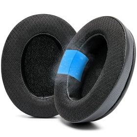 WC FreeZe front view showing black earpads and improved comfort