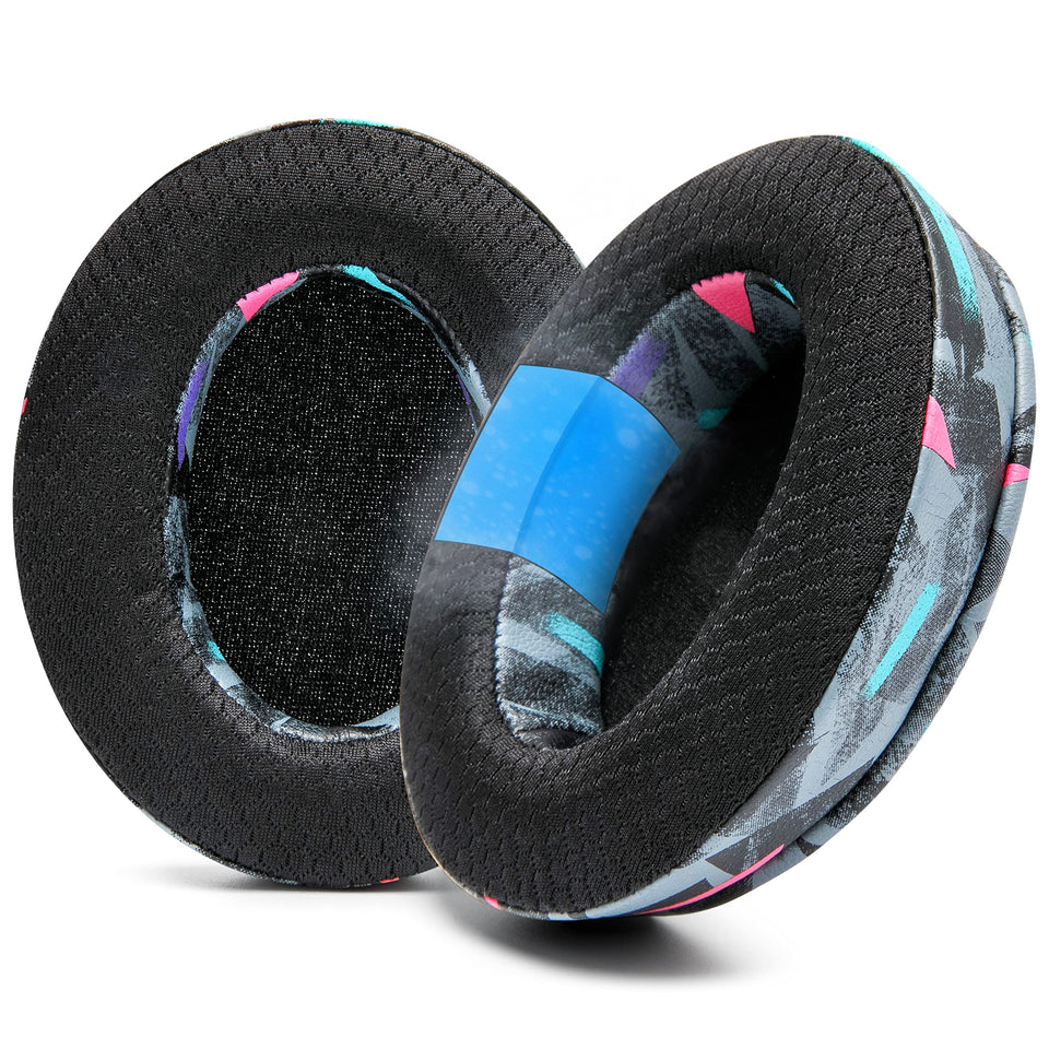 WC FreeZe front view on Arctis Nova showing fit and cool comfort