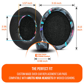 WC FreeZe label and materials showing hybrid gel and foam build