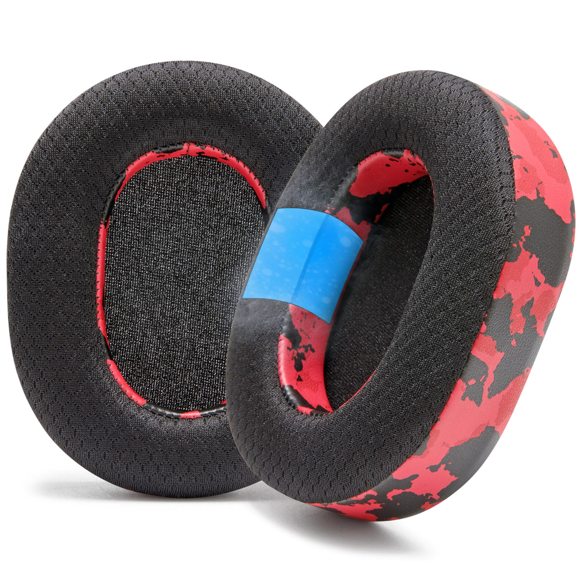 WC FreeZe front view red camo showing full pad and improved comfort
