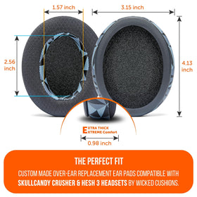 WC FreeZe reinforced stitching and PU leather detail for durability