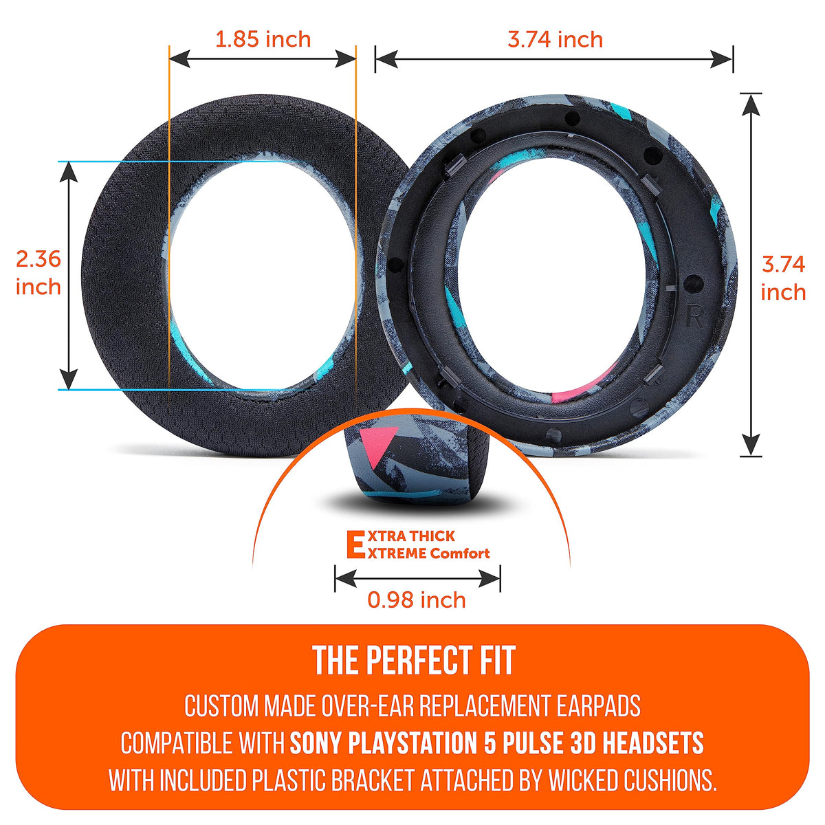 WC fabric detail of breathable sports mesh surface for better airflow