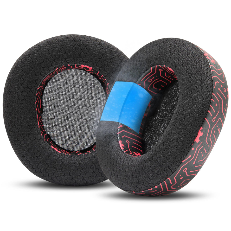 WC FreeZe front view showing replacement earpads and packaging, comfortable upgrade
