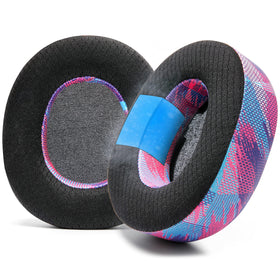 WC FreeZe front view showing earpads and packaging, highlighting comfort benefit