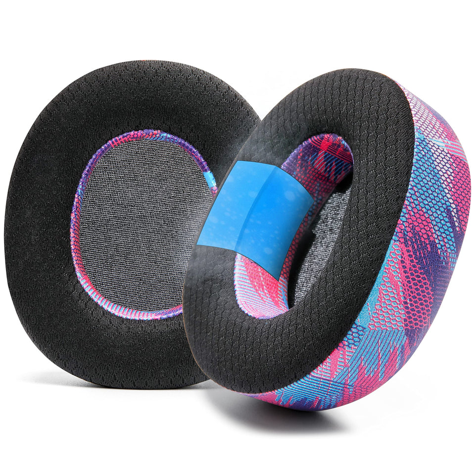 WC FreeZe front view showing earpads and packaging, highlighting comfort benefit