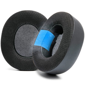 WC front view of earpads showing overall shape and fit benefit