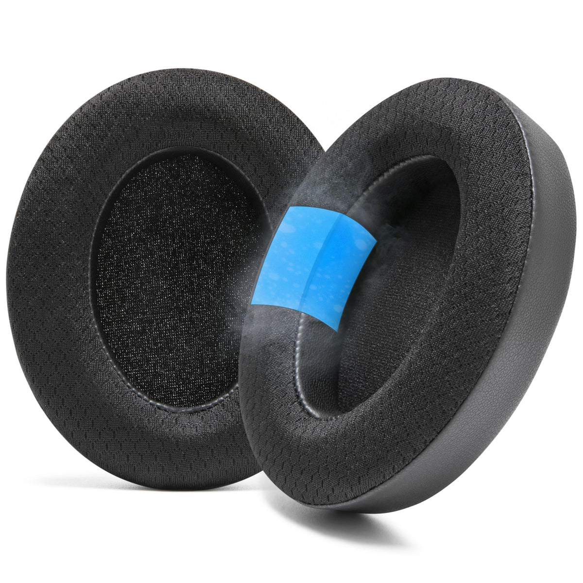WC cooling gel earpads front packaging showing product and compatibility benefits