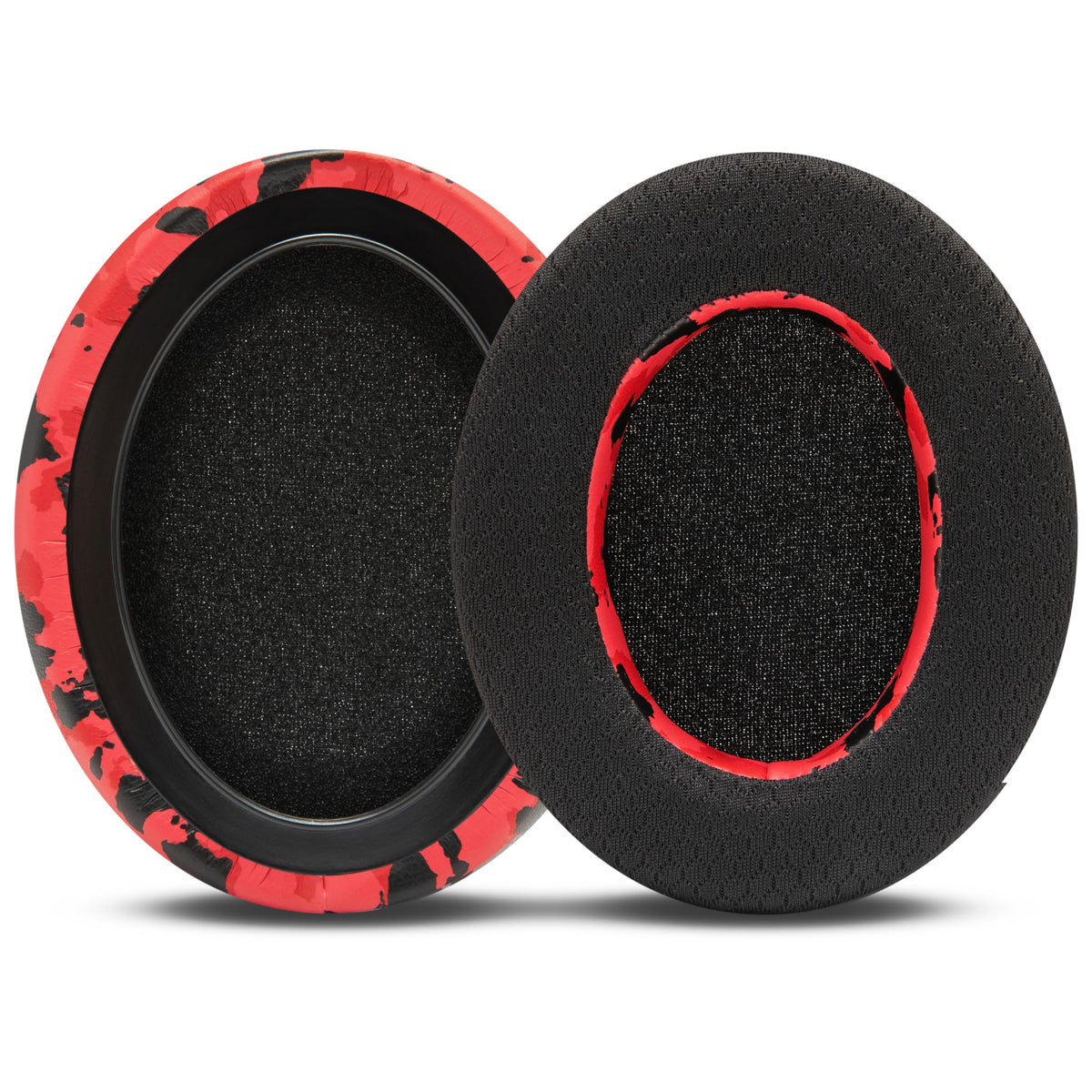 WC earpad next to ruler to show exact scale and precise compatibility