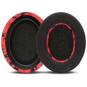 WC earpad next to ruler to show exact scale and precise compatibility