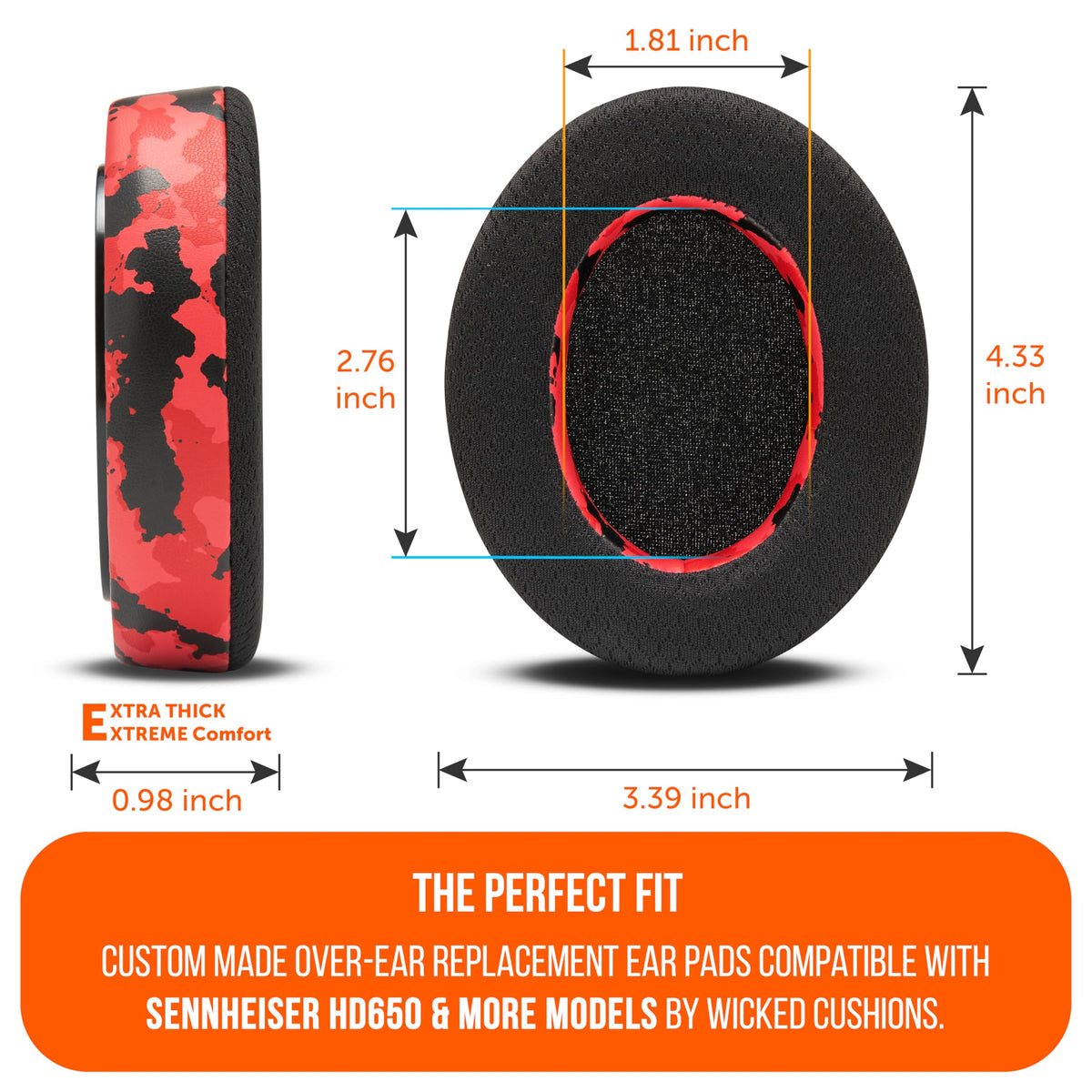 WC reinforced seam and stitching detail showing rugged long-lasting construction