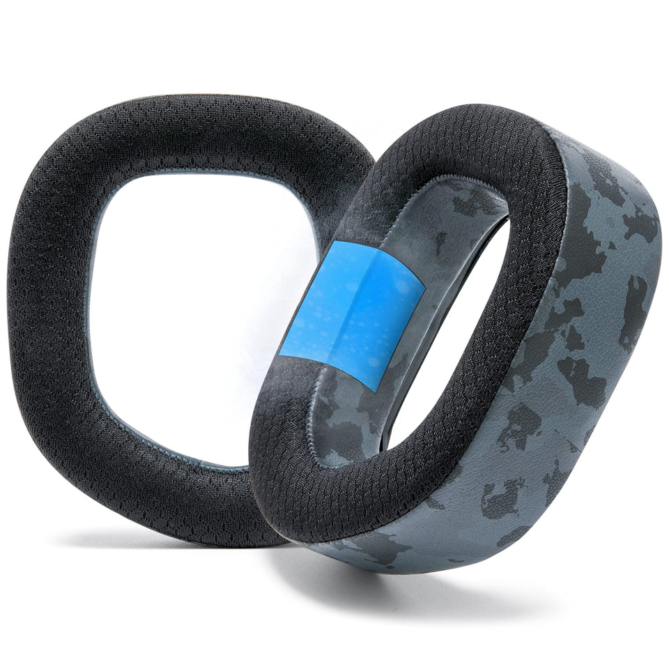 WC FreeZe HS80 earpads front view highlights cooling comfort for long sessions.