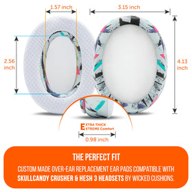 WC FreeZe installed on Skullcandy Crusher highlighting improved seal