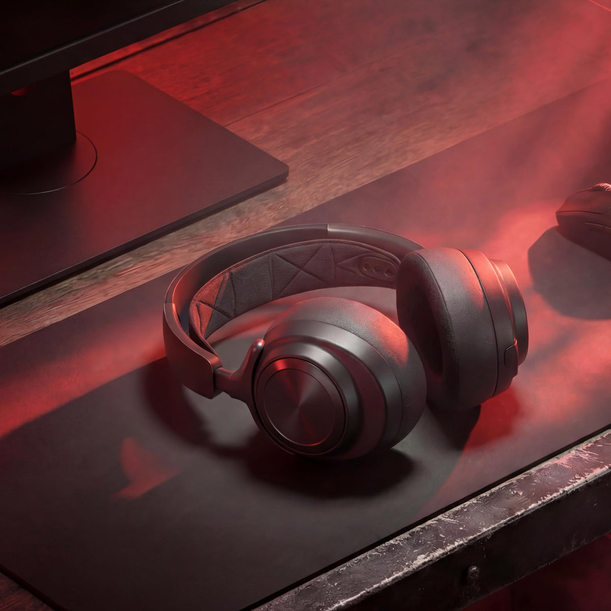 WC earpads installed on Arctis Nova Pro showing improved seal benefit