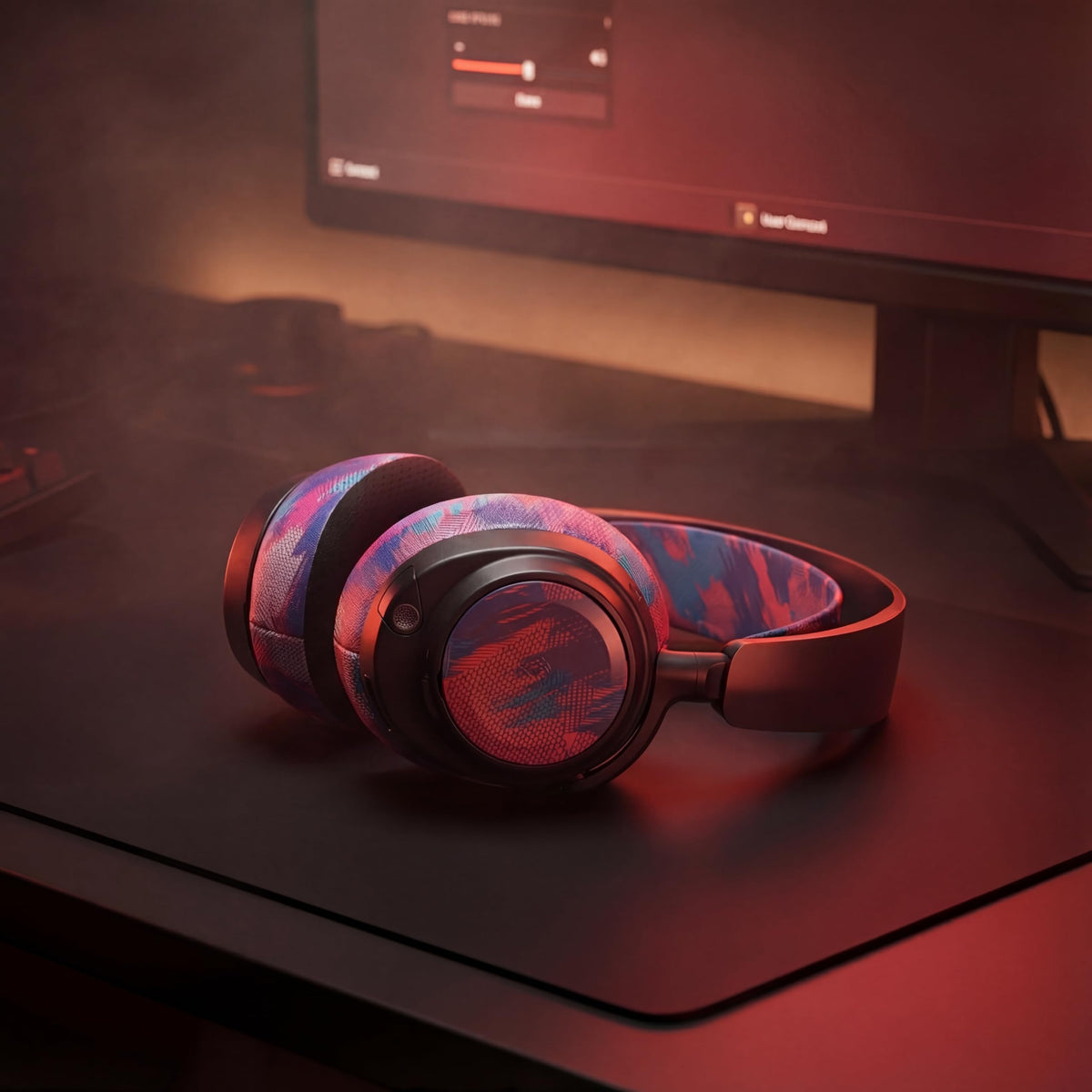 WC FreeZe installed on Arctis Nova Pro Wireless headset, demonstrating improved comfort