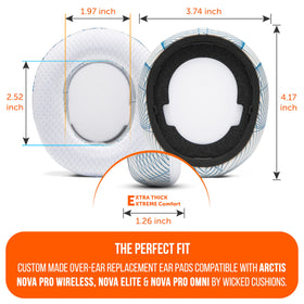WC label showing compatibility details and clear model-fit benefit