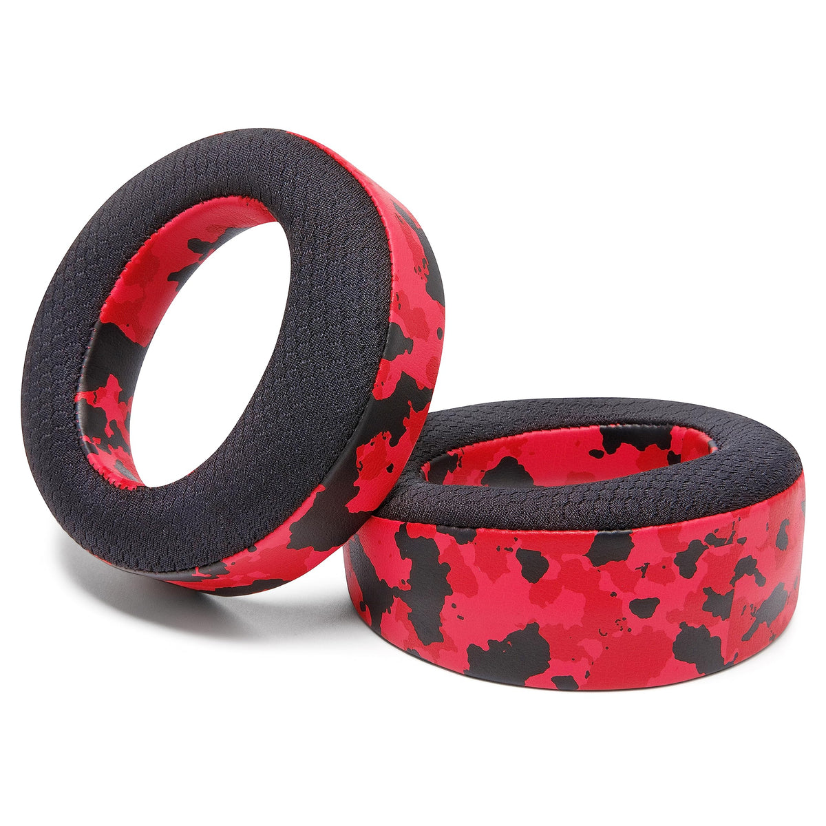WC FreeZe earpads on headset in gaming setup offering long-session comfort