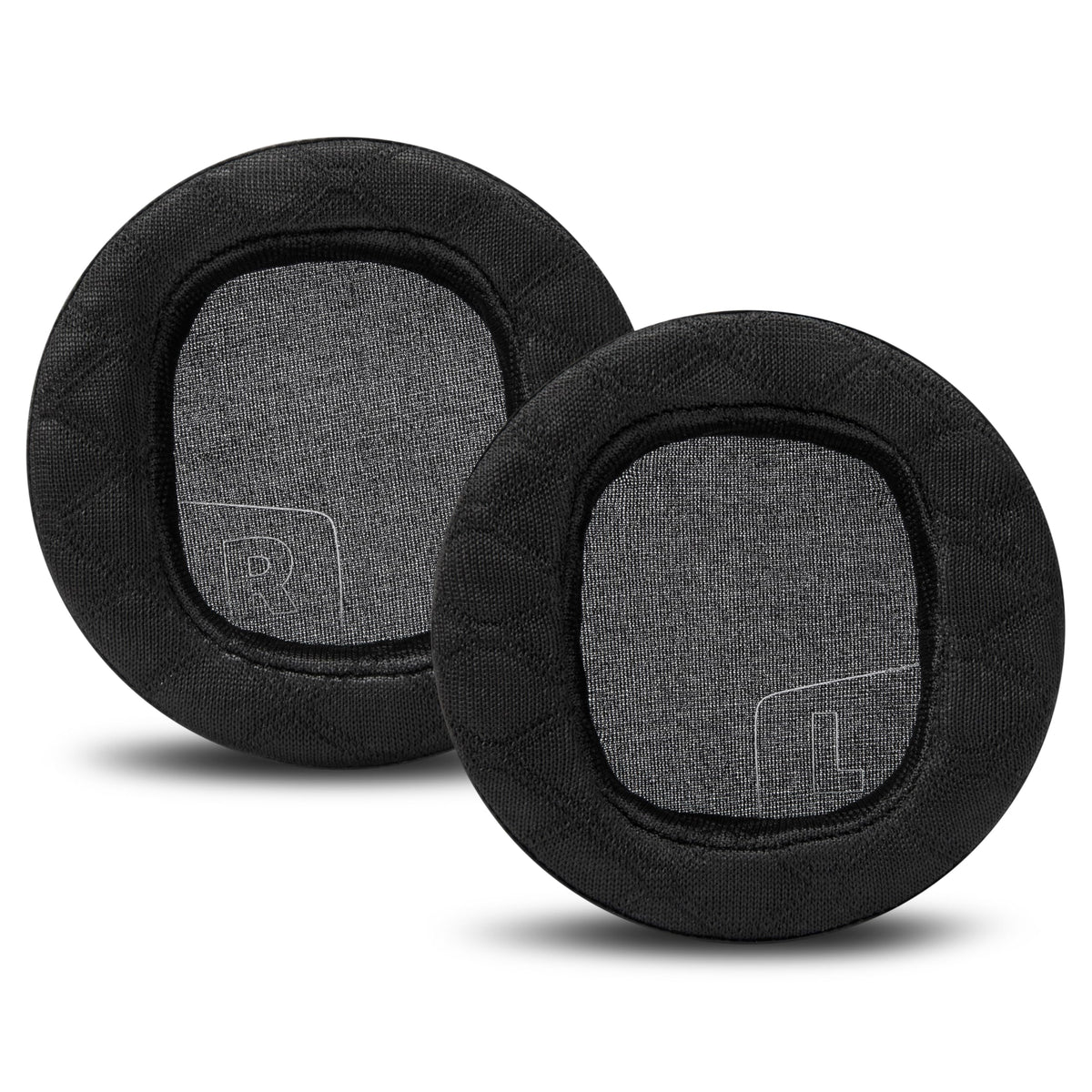 WC FreeZe Maxwell 2 earpad closeup on breathable fabric construction