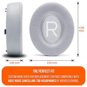WC foam cross-section highlighting extra-thick foam for longer comfort