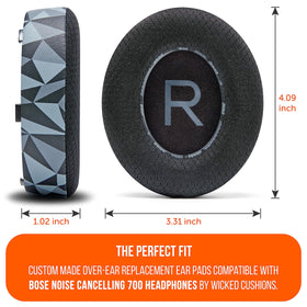 WC foam cross-section showing extra-thick cushion for isolation