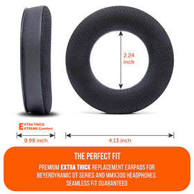Ear pad demonstrating improved noise isolation for focused listening with WC Freeze.