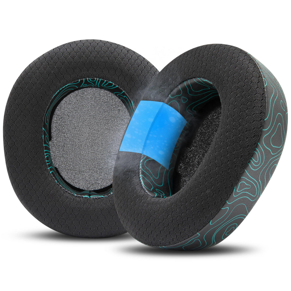 WC Freeze front view showing replacement earpads and fit for clear identification and benefit