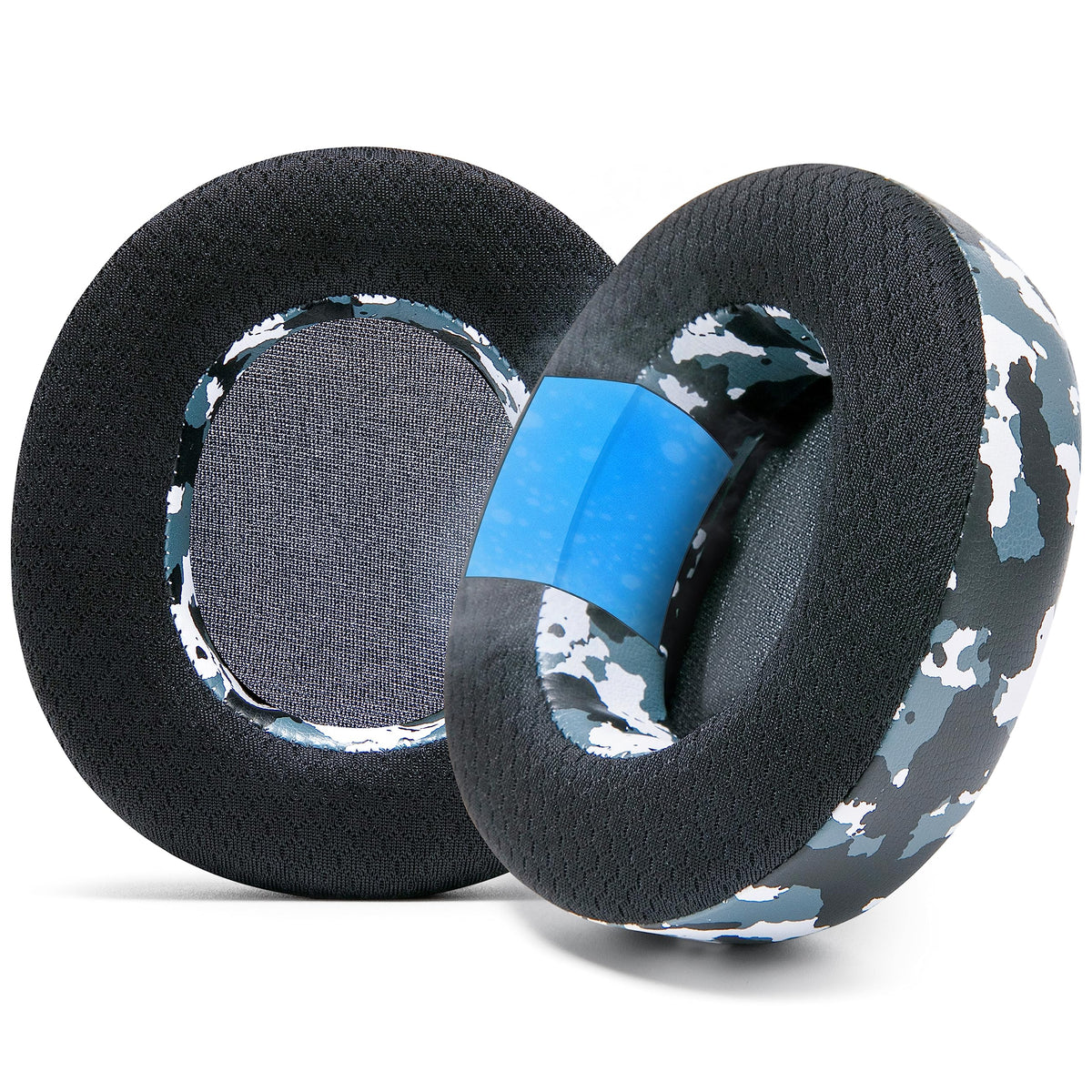 WC Freeze front view Snow Camo showing full pad design and upgraded comfort