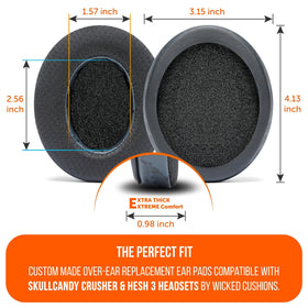 WC FreeZe installed on Skullcandy Crusher to restore comfort and seal