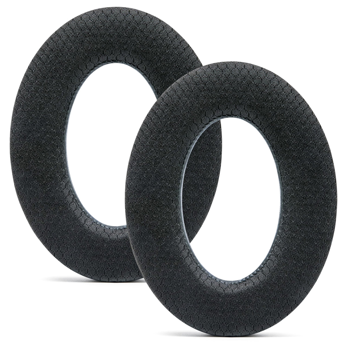 Sleek black finish complements compatible headsets.