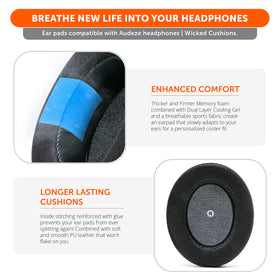 Thicker cushions deliver longer, crack-free comfort during extended sessions