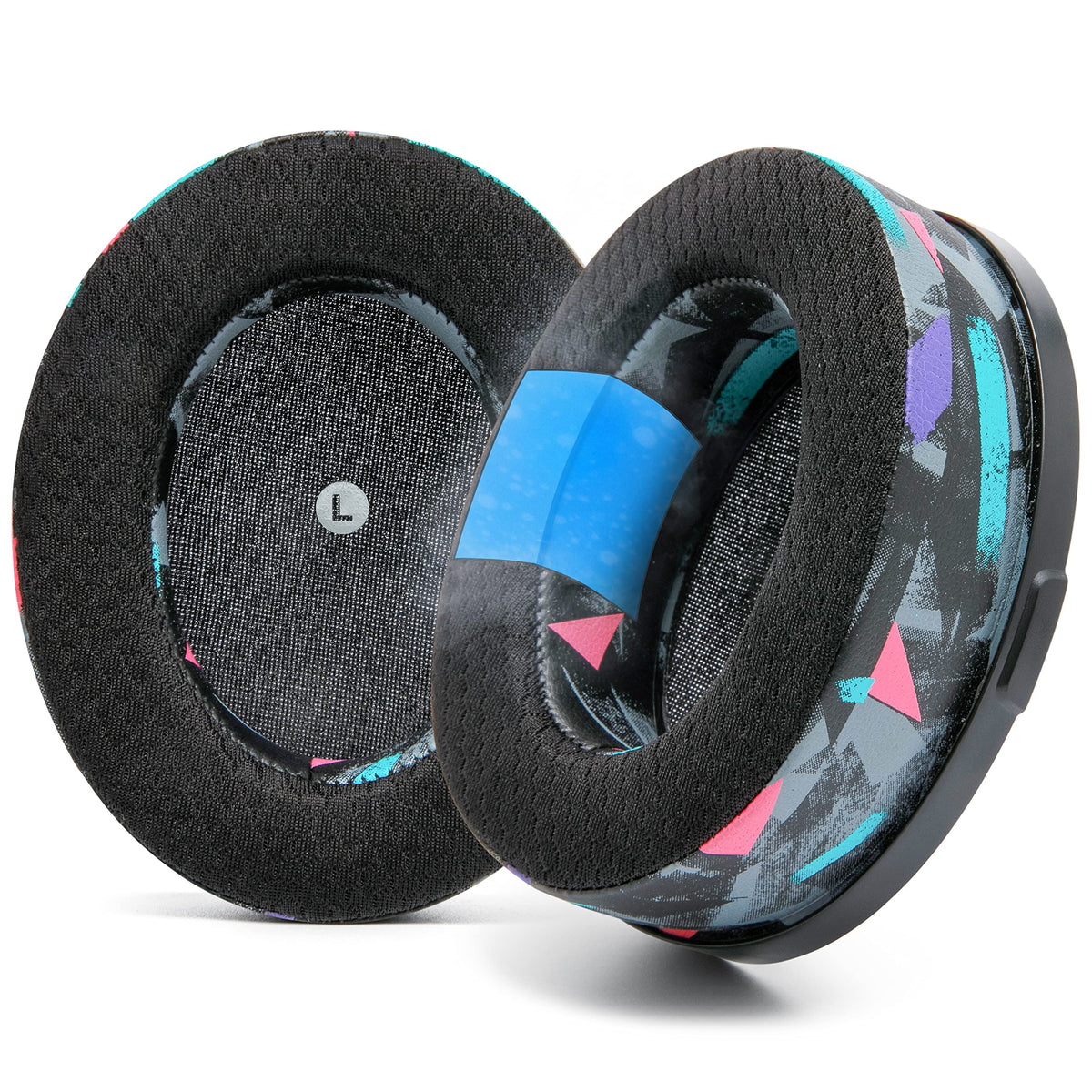 WC FreeZe Penrose earpads outer view in premium PU leather for lasting comfort