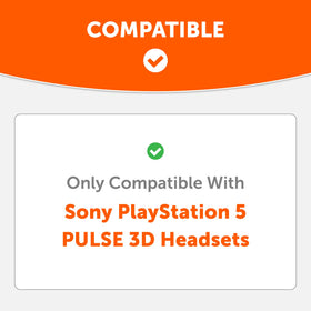 WC Freeze PS5 Pulse 3D ear pads, closeup gel, dual-layer cooling for comfort