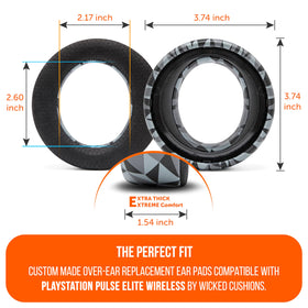 WC FreeZe Pulse Elite dual-layer cooling gel visible in the design