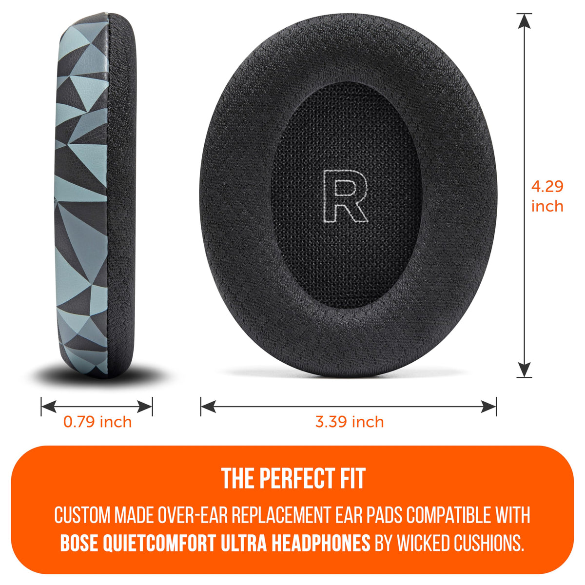 WC FreeZe in use on headphones in home office for all-day comfort