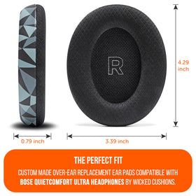 WC FreeZe in use on headphones in home office for all-day comfort