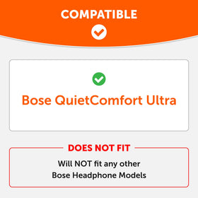 WC replacement pad mounted on headphone side profile for proper fit