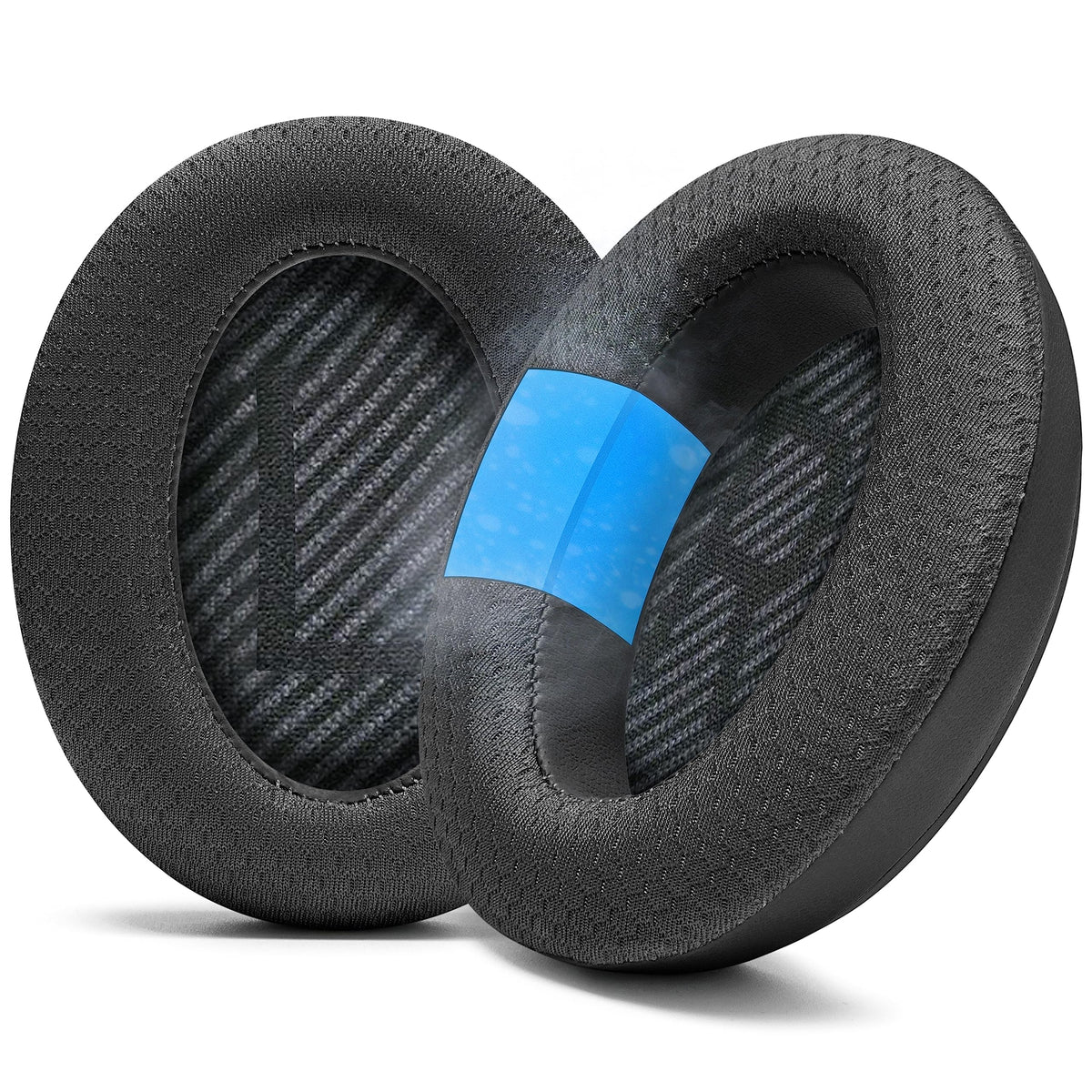 WC front view of replacement pads showing packaging and clear product benefit