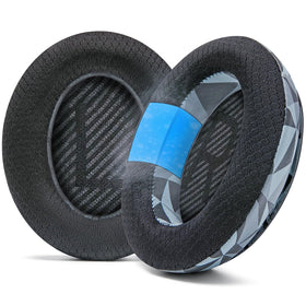 WC front view of Geo Grey pads showing shape and fit, improving comfort