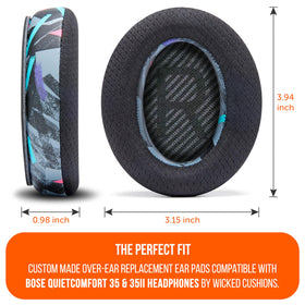 WC cross-section view highlighting extra-thick cushion support