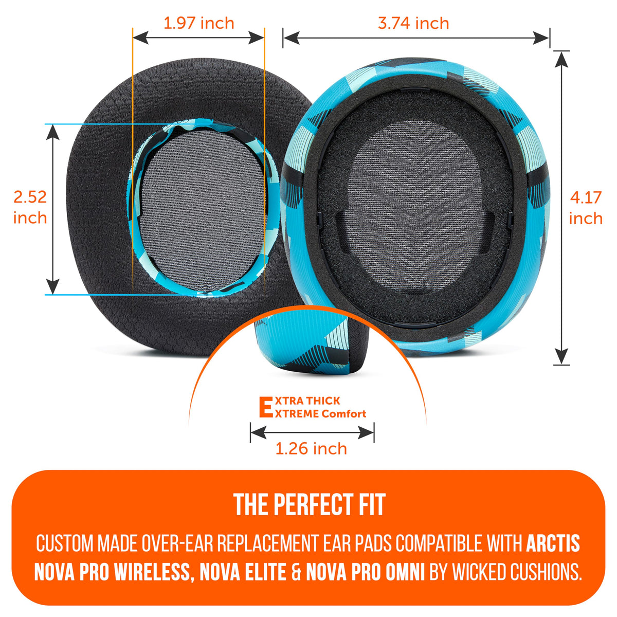 WC Freeze held in hand for size comparison showing correct fit benefit