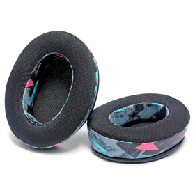 WC FreeZe next to ruler illustrating earpad thickness for better fit and isolation