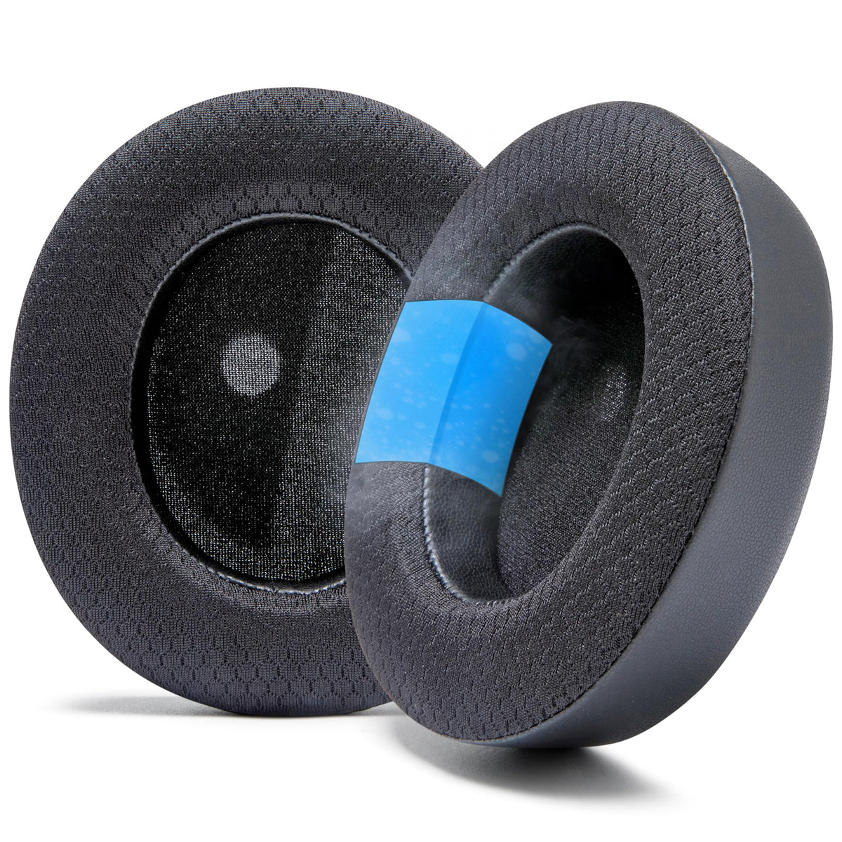 WC front view of earpads showing fit and improved comfort