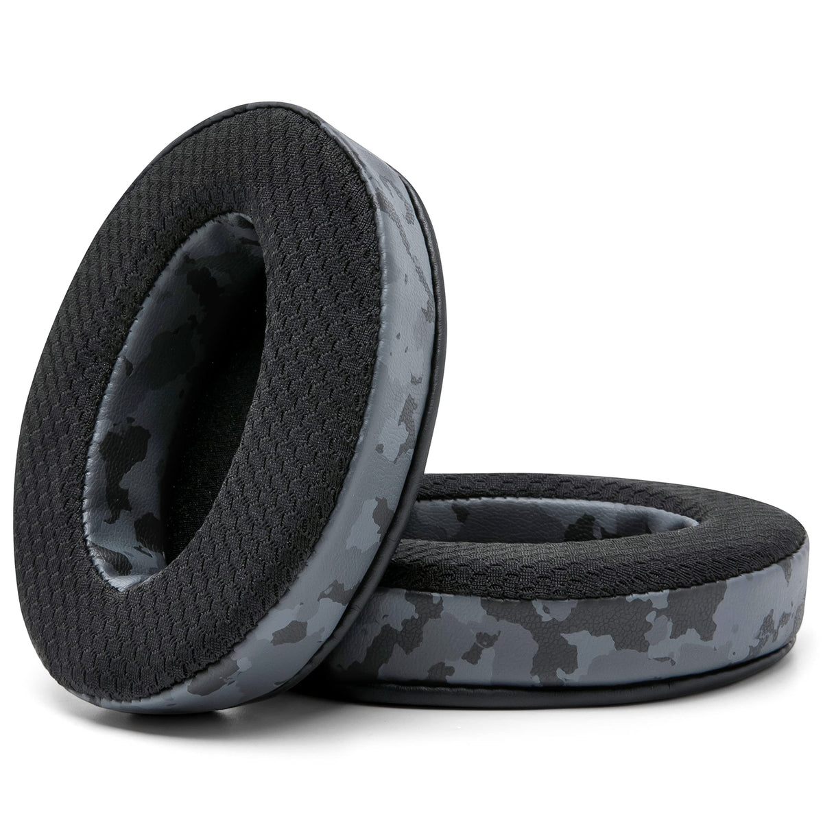 WC earpads thickness next to ruler showing extra plush support
