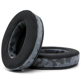 WC earpads thickness next to ruler showing extra plush support
