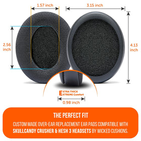 WC FreeZe thickness comparison showing fuller memory foam support