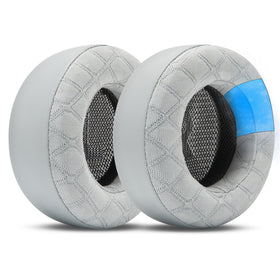 WC Freeze V2 Virtuoso Max earpads close-up showing cooling fabric for extended comfort