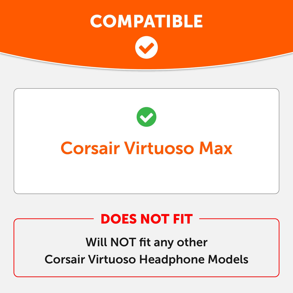 WC Freeze V2 Virtuoso Max earpads foam detail highlighting plush support