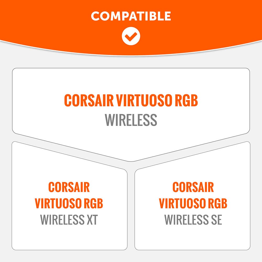 WC Freeze Virtuoso earpads feature memory foam for a comfortable seal and better fit