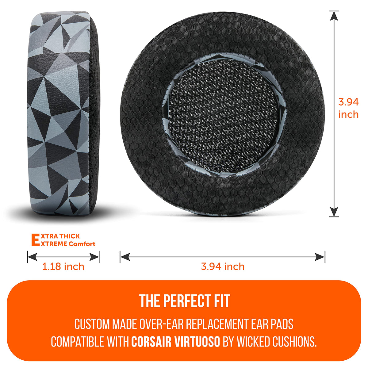 WC Freeze Virtuoso breathable sports fabric texture highlighting airflow benefit